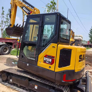 Mini-excavatrices SANY SY55C d'occasion pour l'industrie minière, 55 tonnes, SY35, SY55U, SY60, forte puissance, bon état, moteur - Product Image 4