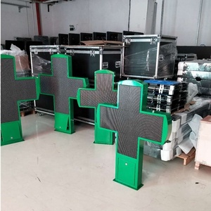 Evershine P10 ngoài trời <span class=keywords><strong>LED</strong></span> hiển thị Double-Side lập trình <span class=keywords><strong>LED</strong></span> dấu hiệu dược chéo <span class=keywords><strong>LED</strong></span> hiển thị bảng điều chỉnh nhà máy giá - Product Image 3