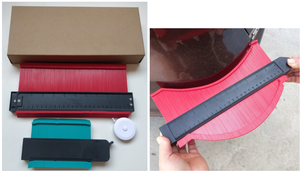 समोच्च गेज प्रोफ़ाइल उपकरण-समायोज्य ताला-ठीक अनियमित आकार अनुलिपित्र-अनियमित वेल्डिंग Woodworking अनुरेखण - Product Image 6