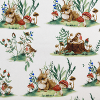 Tissu en maille de soie de lait à motif géométrique abstrait, respirant et extensible, de poids moyen, idéal pour les housses de canapé et de chaise – Vente directe usine