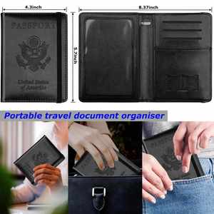 Portapapeles A5 Personalizado con Encuadernación en Espiral, Moderno y Multifuncional para Viajes, Impresión Personalizada para Fundas de Pasaporte de Diseño - Product Image 3