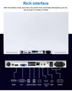 Boîtier d'écran tactile holographique 3D d'intérieur Affichage LCD transparent Vitrine interactive prend en charge Holobox pour échantillon - Product Image 3