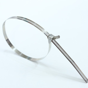 Collier de serrage en acier inoxydable Weigu 201, style américain, poli, pour tuyaux de gaz et d'eau - Product Image 1