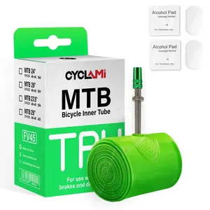 CYCLAMI vtt 26 27.5 29 pouces ultra-léger vélo chambre à air TPU chambre à air pneu Anti-oxydation VTT chambre à air