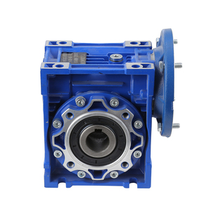 Mới nhất Reducer tỷ lệ 100 RV movieductor đôi bước tốc độ hộp số Worm Gear Motor Reducer - Product Image 2