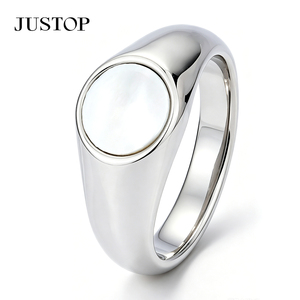Silver plated wedding band Unisex classic fashion <b>ring</b> Geometric anniversary jewelry Plain <b>ring</b> for <b>couples</b> - Product Image 1