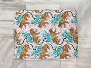 Pure Cotton Indian Nonwoven Washed Decorative Abstract & Geometric Fabric for Girls Suit Bulk Price - Product Image 2