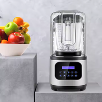 Hachoir électrique ABS 8003A multifonction 220-240V, personnalisable, avec couvercle commercial, blender 2L, 5+ vitesses, usage domestique, pur