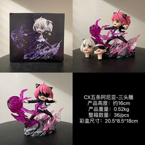 16cm SPY Anya Cos Gojo Satoru figuras dibujos animados Anime PVC figura recoger japonés - Product Image 2
