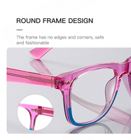 Adolescent Lunettes Cadre Enfants TR90 Lunettes Lumière Bleue Filtre Lunettes Transparent Étudiant Optique Cadres En Gros Lunettes 20215