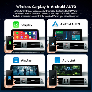 Écran d'affichage radio de voiture sans fil CarPlay Linux 10,25 pouces pour <span class=keywords><strong>BMW</strong></span> <span class=keywords><strong>X1</strong></span> <span class=keywords><strong>E84</strong></span> <span class=keywords><strong>2009</strong></span> - 2015 CIC - Product Image 4