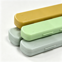 Vente de protège-stylos portables |   Boîte en plastique minimaliste de couleur unie