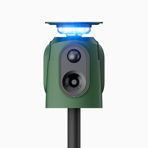 360 Derece Ultrasonik Güneş Enerjili Köpek Kovucu Dış Mekan Hareket Sensörlü Yanıp Sönen Işık ABS Malzemeli Hayvan Caydırıcı (Kediler ve Geyikler için) - Product Image 1