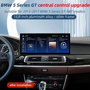 Reproductor de DVD para Auto de 15.8 Pulgadas, Radio Android con Pantalla Táctil, Navegación GPS, Carplay para <span class=keywords><strong>BMW</strong></span> Serie 5 <span class=keywords><strong>GT</strong></span> 2013-2017--Sistema NBT - Product Image 1