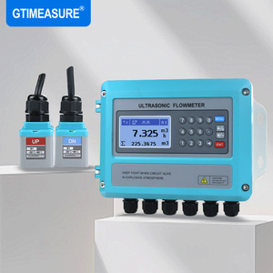 Compteur de débit d'eau ultrasonique portable industriel, compteur de débit ultrasonique mural pour la <span class=keywords><strong>mesure</strong></span> de l'eau chaude et froide - Product Image 5