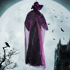 Articles populaires Halloween brillant suspendus sorcière accessoires fantôme Festival maison hantée décorations d'horreur <span class=keywords><strong>bruit</strong></span> effrayant - Product Image 4