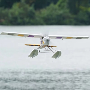 Avión <span class=keywords><strong>RC</strong></span> Amphibian Beginner <span class=keywords><strong>FMS</strong></span> 1220mm Super EZ V4 PNP con tren de aterrizaje metálico Reflex V2 y flotadores - Product Image 3