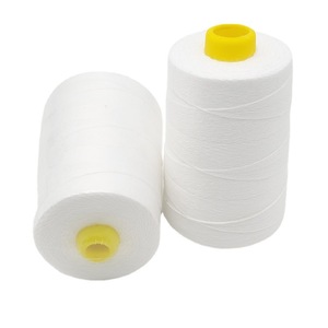 203 20s/3 Fils de coton perlé glacés, couleur blanche, avec coton épais à haute ténacité pour le crochet, la couture et le tricot à la main - Product Image 4