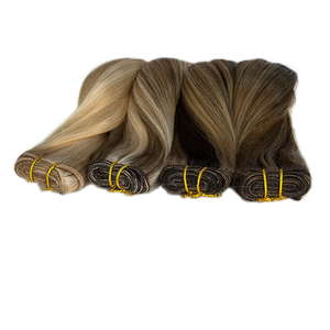Russisches Echthaar, Maschinell Doppelt Gezogen, Hochwertige Qualität, Unbehandelt, für Professionelle Salons - Product Image 5