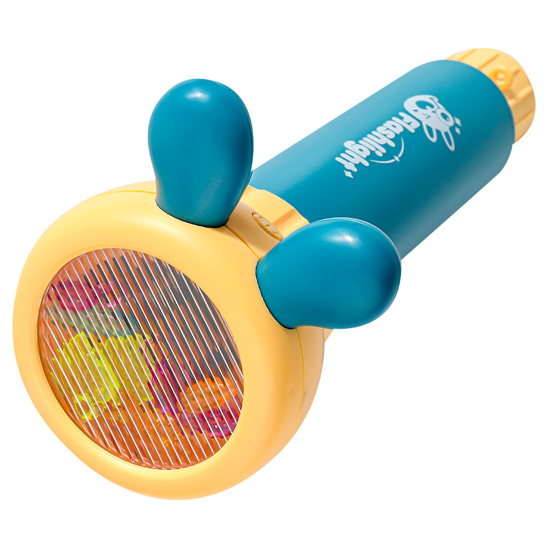 Versatile Cartoon Flashlight Rotating Kaleidoscope Toy Kaleidoscope Projection Toy Children's Gift Educational Learning Toy