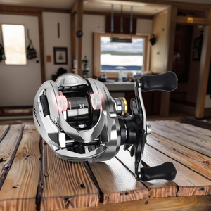 Carrete de Pesca <span class=keywords><strong>HISTAR</strong></span> X6 Versión de Largo Alcance 156G 7.2:1 Alta Relación de Transmisión 5kg de Potencia de Arrastre Bobina de Carbono AT7 para Mano Izquierda - Product Image 1