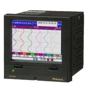 Enregistreur sans papier Ohkura VM7000A, écran tactile TFT LCD 5,7 pouces, enregistrement de données industrielles - Product Image 5
