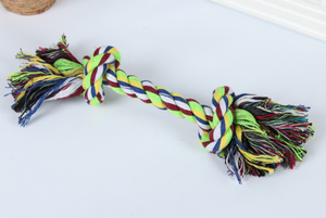 ชุดของเล่นเชือกสุนัขสำหรับกัดเล่น,เชือกลูกเทนนิสสำหรับสัตว์เลี้ยงผ้าฝ้ายราคาถูกสำหรับขนาดใหญ่3แพ็กกลางแจ้งจับยึดแน่น - Product Image 3