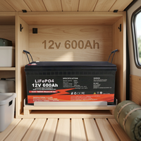 Batterie solaire au lithium LiFePO4 12V 24V 100Ah 400Ah LiFePO4 à décharge profonde pour système de stockage d'énergie domestique