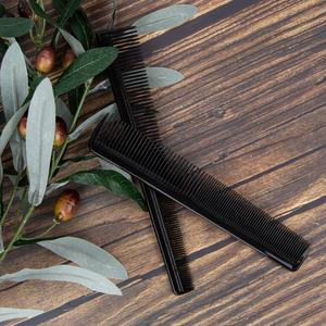 Ensemble <span class=keywords><strong>de</strong></span> peignes <span class=keywords><strong>de</strong></span> coiffure professionnels, 3 spécifications différentes, en plastique antistatique, à dents fines et larges, peigne noir pour hommes et femmes - Product Image 4