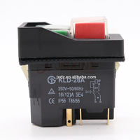 Interrupteur Kedu KLD-28A T85/55 IP55 16A 12A 250V, interrupteur électromagnétique étanche à 5 broches pour trancheuse à viande KLD28A