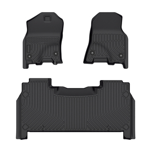 เสื่อปูพื้นรถยนต์กันน้ำ TPE 3D,แผ่นปูวางพื้นสำหรับ Dodge RAM 1500ที่ชาร์จไฟ Crewcab แผ่นซับรถ RWD - Product Image 1