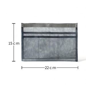 Insert Bag Women Mesh Travel Handbag Travel Inner <b>Makeup</b> Cosmetic Bag Female Tote Pouch <b>Storage</b> Bag - Product Image 6