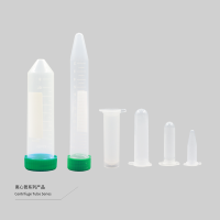 Tubes de centrifugation coniques de 50 ml avec bouchons à vis pour le stockage et la centrifugation d'échantillons de laboratoire