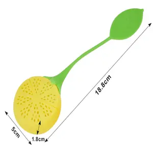 Siliconen Aardbei Thee Infuser Theezakje Ketel Losse Thee Blad Zeef Bal Houder Filter