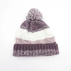Cappello berretto invernale in maglia Gorro morbido uncinetto fornitore professionale