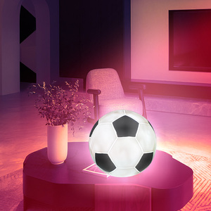 J & R Usb recargable lámpara <span class=keywords><strong>de</strong></span> mesita <span class=keywords><strong>de</strong></span> noche para dormir que cambia <span class=keywords><strong>de</strong></span> Color luz <span class=keywords><strong>de</strong></span> noche <span class=keywords><strong>de</strong></span> fútbol exquisita lámpara <span class=keywords><strong>de</strong></span> noche <span class=keywords><strong>de</strong></span> modelado <span class=keywords><strong>de</strong></span> balón <span class=keywords><strong>de</strong></span> fútbol - Product Image 6