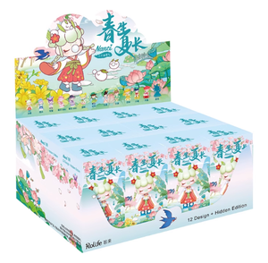 Figura de Acción Sorpresa 100% Auténtica del Personaje Nanci, 24 Terminos Solares, Caja Ciega, 12 Cajas/Juego, Labubu - Product Image 1