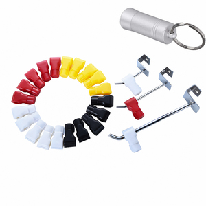 High Quality Gancho Serradura Depanel <b>Display</b> Peg <b>Hook</b> Stop Lock Magnetic Key for Peg <b>Hook</b> Locks Stop Lock - Product Image 3