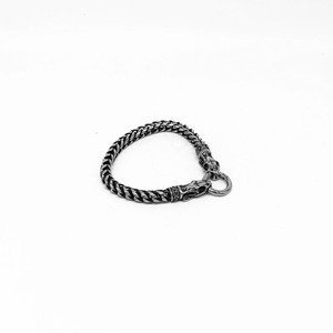 Pulsera de Cadena con Cabeza de Serpiente yunnique, Acero Inoxidable 316, Joyería Unisex, Regalo, Diseño de Animal del Zodiaco a la Moda - Product Image 4