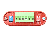 USB-CAN-B Waveshare Adaptor USB Industri Dual-Channel CAN Analyzer Isolasi 2500V DC Mendukung Kecepatan Baud 10Kbps-1Mbps