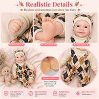 BAkwbwBY Poupée Reborn 12 Pouces Corps Entièrement en Silicone Personnalisable Bébé Réaliste Grossiste Fournisseur B2B Cadeau