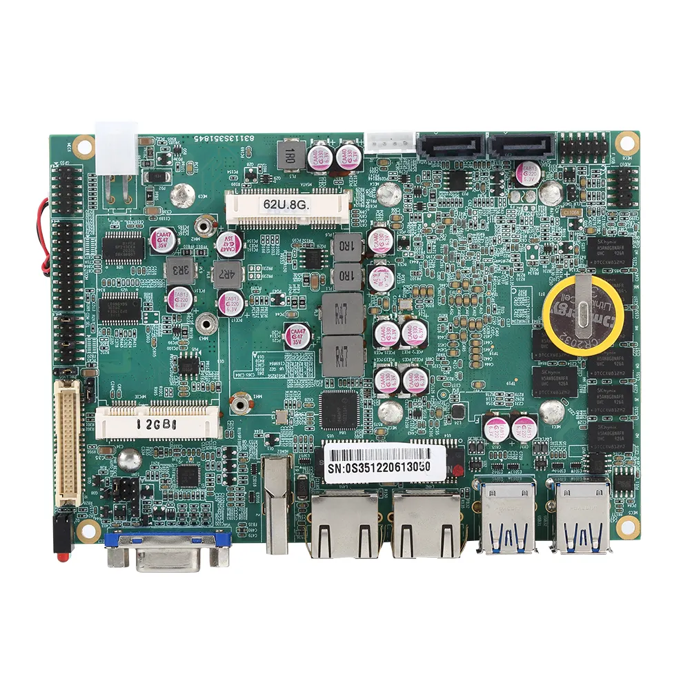 6th Gen Skylake-u Cpu Motherboard Core I7 SATA2.0 3.5" Onboard Ddr4 16G Embedded Pc Computer Industrial Motherboard