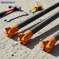 SINODRILLS R32 Vis d'ancrage autoperceuses, barres d'ancrage, clous de sol, clous de roche – Procédure d'installation