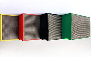 Éponge de ponçage <span class=keywords><strong>diamantée</strong></span>, tampon de polissage manuel, grain 200, pour le polissage du verre, de la pierre, des carreaux, OEM - Product Image 4
