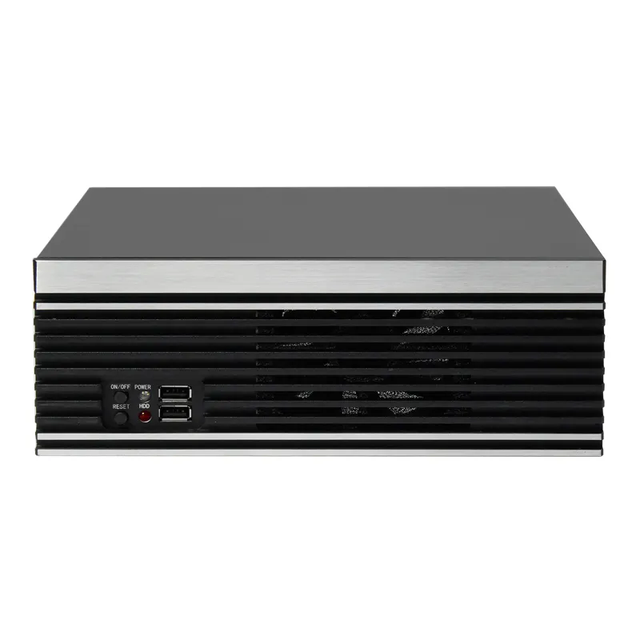 Custom Aluminum 2u Mini-itx Dual Server Case COM Flex PSU 2u Industrial PC Case