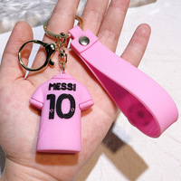NOUVEAU porte-clés Inter Miami Leo Messi, porte-clés Messi 3d, porte-clés football argentin