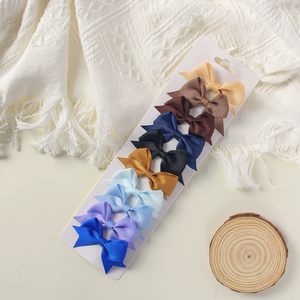 Set de Lazos de Grosgrain para Niñas - Pinza para el Pelo con Cinta Ecológica y Adorable - Product Image 6