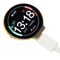 ESP32 LVGL untuk Papan Pengembangan Layar IPS 1,28 Inci 240*240 Modul LCD TFT WiFi & BT dengan Sentuh ESP32-C3-MINI-1U
