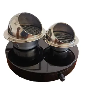 Factory Price 4Inch 5Inch 6Inch Round 304 Stainless Steel Outlet Air Vent Cap Cover