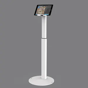 Universal Magnetic Tablet Pc Floor Stand Height Adjustable Tablet Floor Stand For Ipd Pro